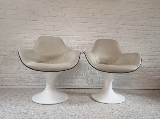 Image 1 of 2x chaises d'orbite Herman Miller Farner & Grundner