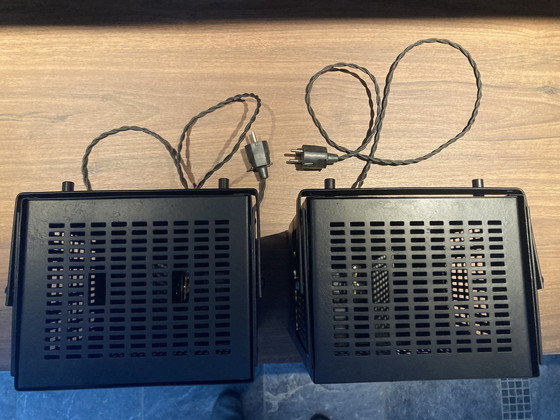 Image 1 of 2x Philips vintage table lamp