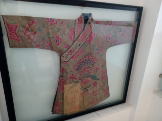 Image 1 of Robe de chambre chinoise encadrée