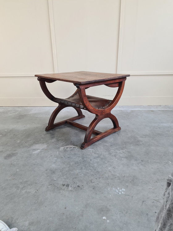 Image 1 of 1 X Super Rare Spanish Chair And Table In One.