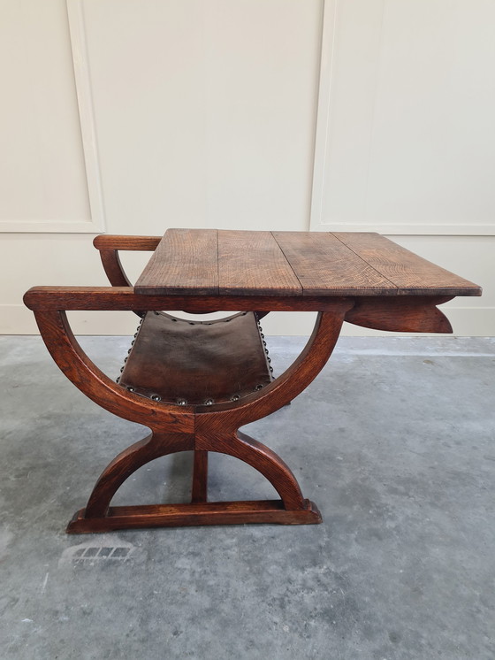 Image 1 of 1 X Super Rare Spanish Chair And Table In One.