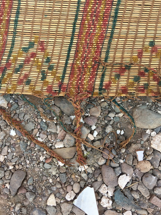 Image 1 of Mauritanian mat Touareg carpet 2.72 X 1.83 M