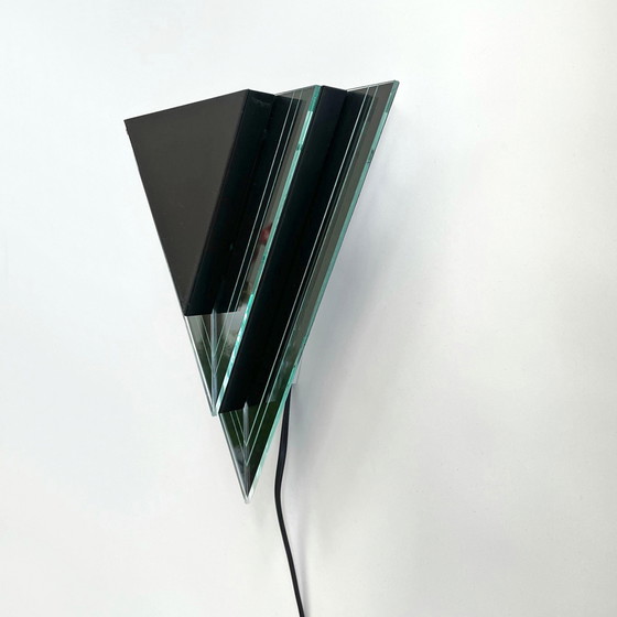 Image 1 of 2 lampes murales vintage style Memphis eighties design Herda