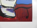 Herman Brood Gr Silkscreen 5-Gram Hand signed.