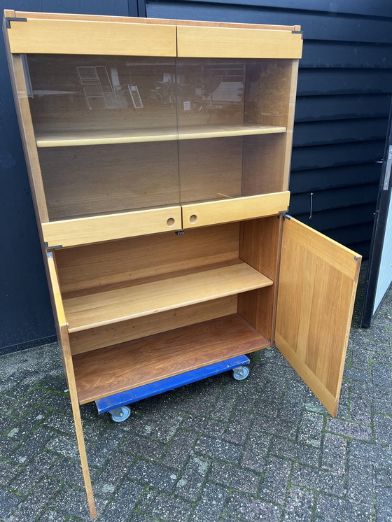 Image 1 of 2X Birch Cabinet Ibisco 1970s, Italy