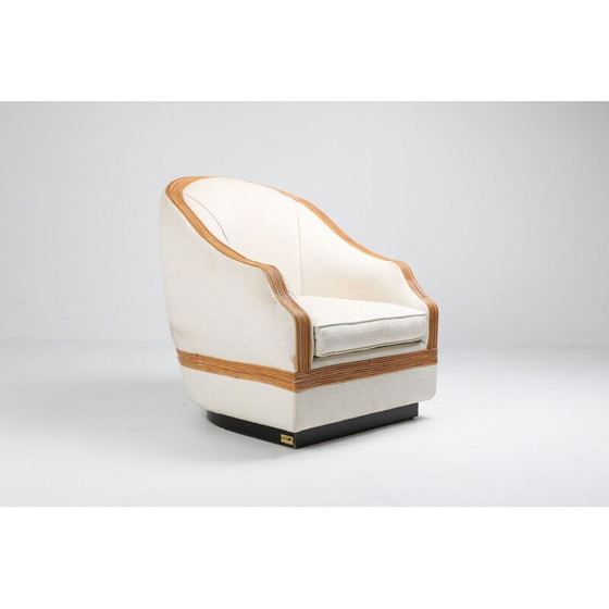 Image 1 of Vintage Vivai del Sud Bergère Chair 1970s
