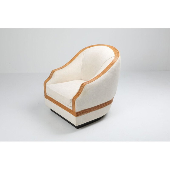 Image 1 of Vintage Vivai del Sud Bergère Chair 1970s