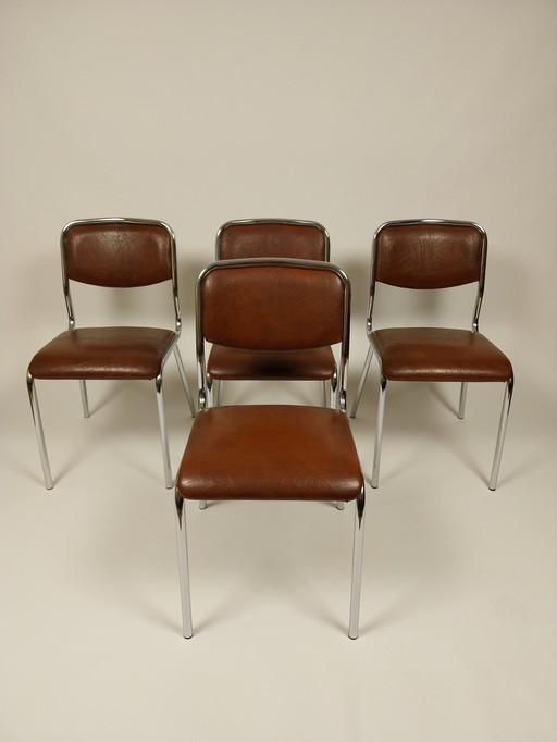 Set Of 4 Tavo Chairs, 1960s