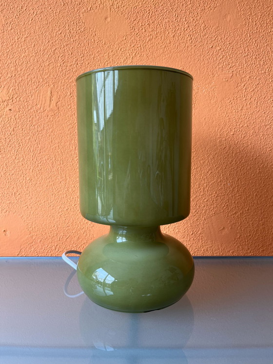 Image 1 of Rare Ikea Moss Green Lykta Table Lamp Lamp