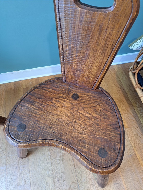 Image 1 of Pair Of Brutalist Stools