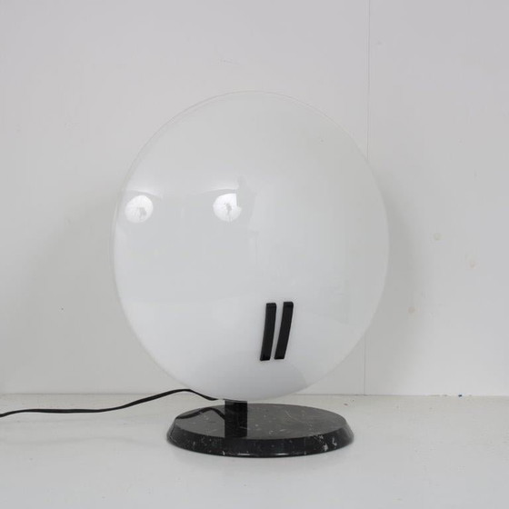 Image 1 of Large "Perla" Table lamp by Bruno Gecchelin for Oluce, Italy 1980