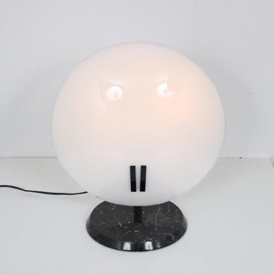 Image 1 of Large "Perla" Table lamp by Bruno Gecchelin for Oluce, Italy 1980