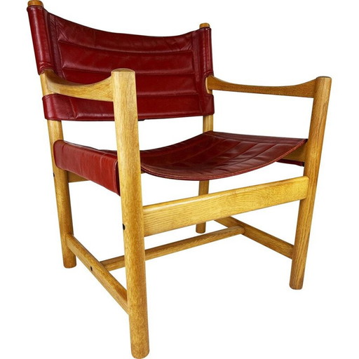 Vintage model J102 armchair by Ditte & Adrian Heath for Fdb Furniture, Denmark 1970s