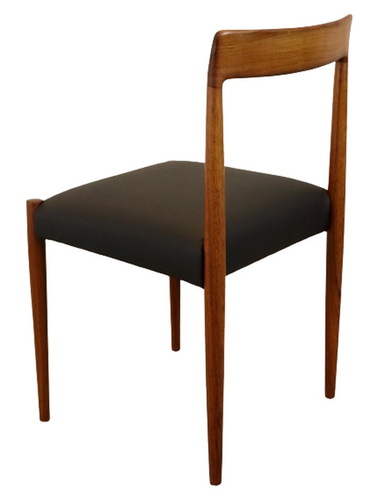 Image 1 of 6x Lübke chairs dining chairs 'Bernsburg' vintage