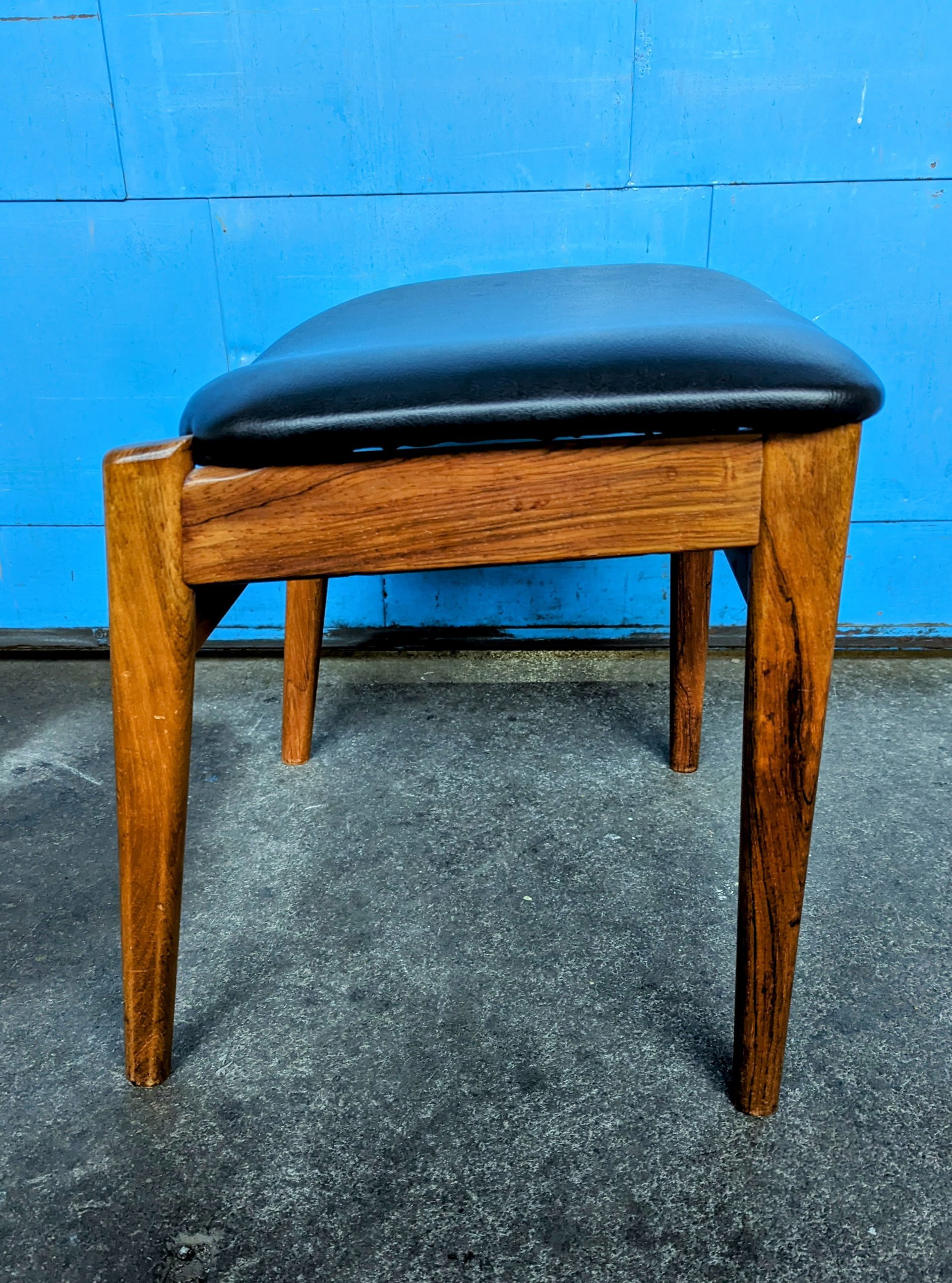Vintage footstool top