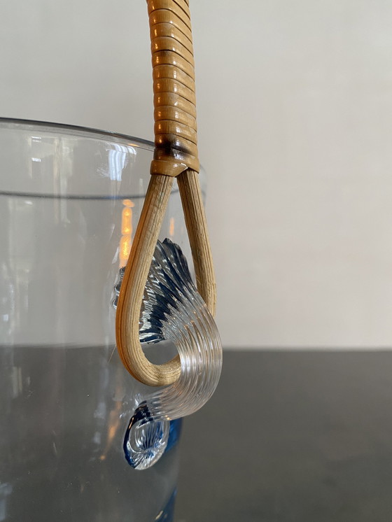 Image 1 of Per Lütken for Holmegaard Glass Ice Bucket, Denmark, 1950s