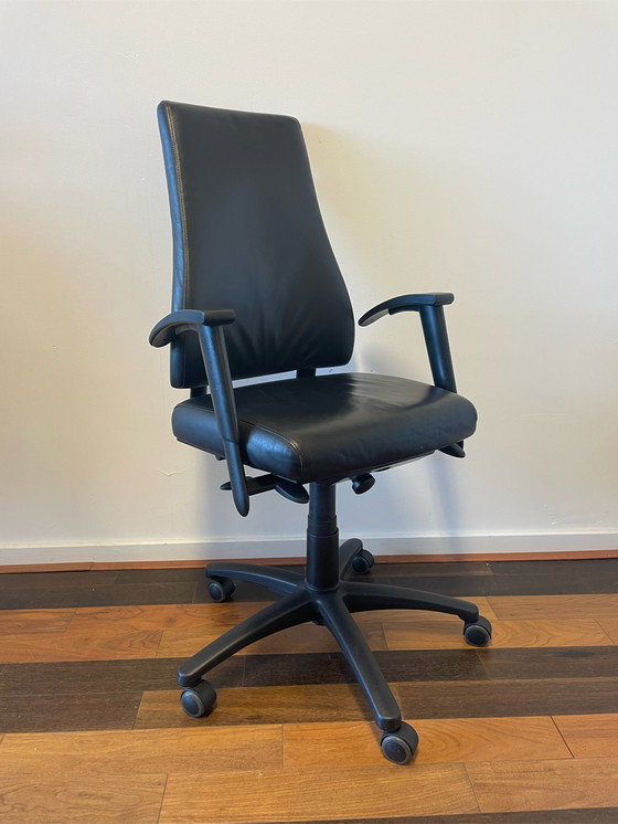 Image 1 of 10x Bma Axia Office Chair (Leather)