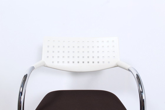 Image 1 of 4x Vitra Visavis cantilever chair