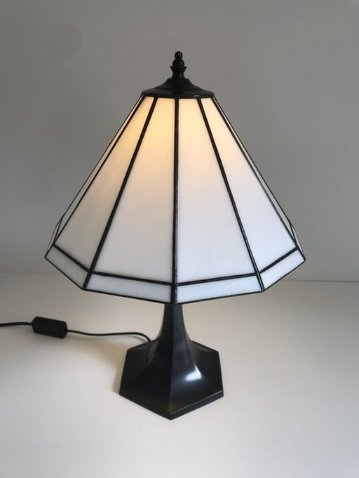 Tiffany style Foka table lamp