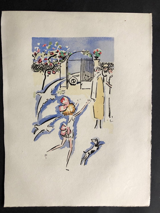 Image 1 of Kees van Dongen - La Garconne pochoir