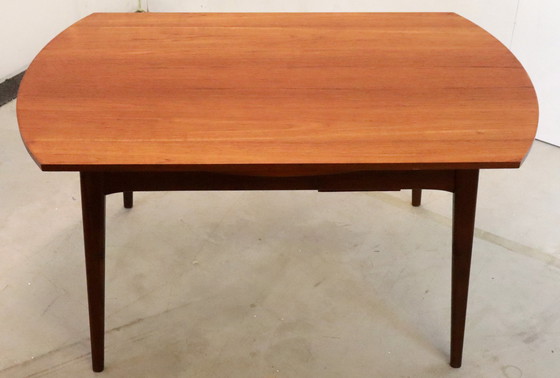 Image 1 of Table ronde vintage Louis van Teeffelen pour Wébé