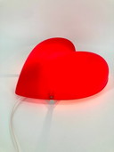 Vintage Anna Efverlund heart lamp