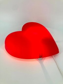Vintage Anna Efverlund heart lamp