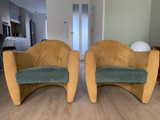 2x Leolux Carabas chair