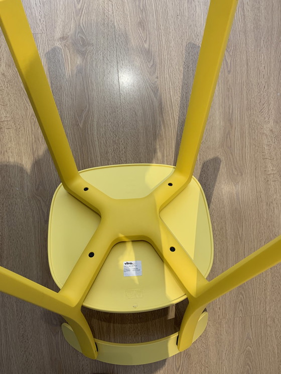 Image 1 of Vitra All Plastic Chair yellow