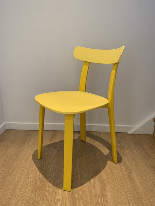 Vitra All Plastic Chair yellow