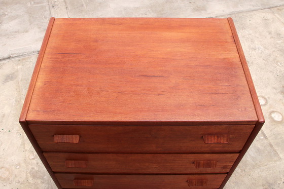 Image 1 of Teak wooden chest of drawers by Poul Volther by Munch Mobler, Denmark