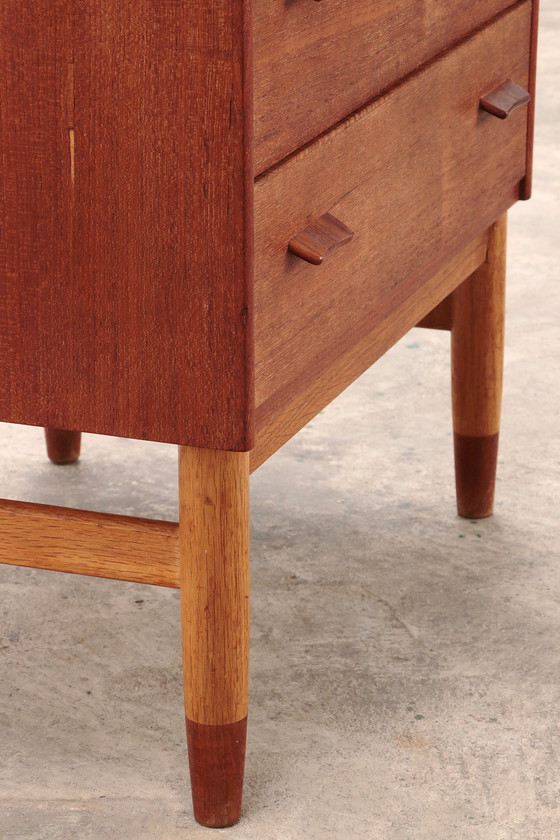 Image 1 of Teak wooden chest of drawers by Poul Volther by Munch Mobler, Denmark