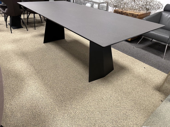 Image 1 of Tonon Steel Dining room table Ceramic