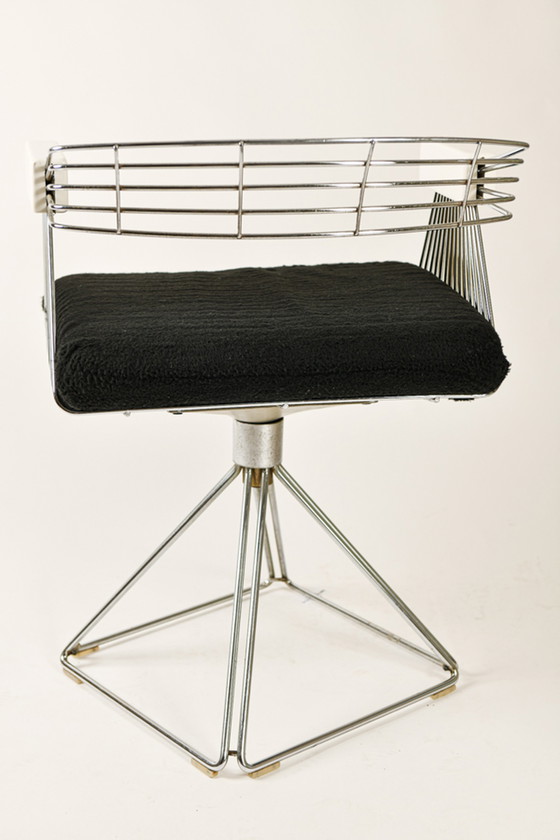 Image 1 of 4 x chaises de salle à manger vintage design italien