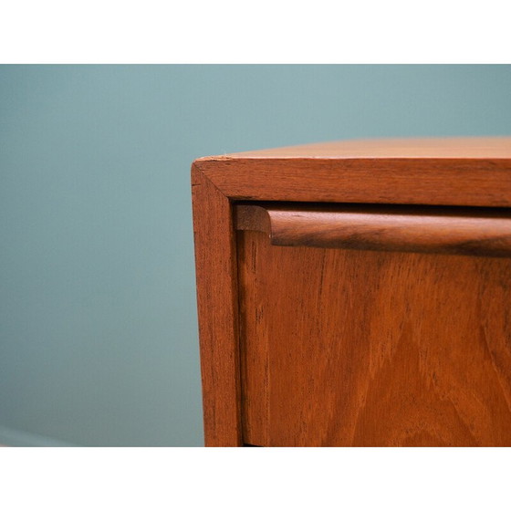 Image 1 of Teak chest of drawers, Danish design, 1970s, designer: Ahlström Osakeyhitö