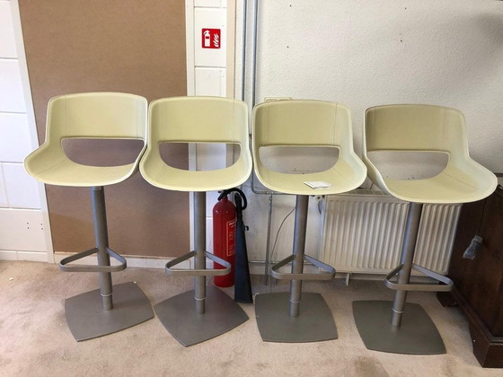 Image 1 of 4x Enrico Pellizzoni Amaranta | Swivel Stools