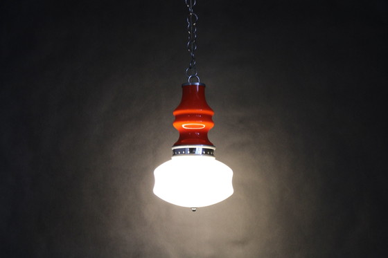 Image 1 of 1970S Glass Pendant , Italy