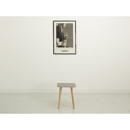 Vintage square coffee table, France