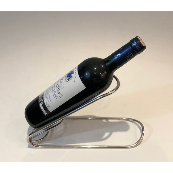 Image 1 of Portabottiglie vintage placcato argento, Francia 1930