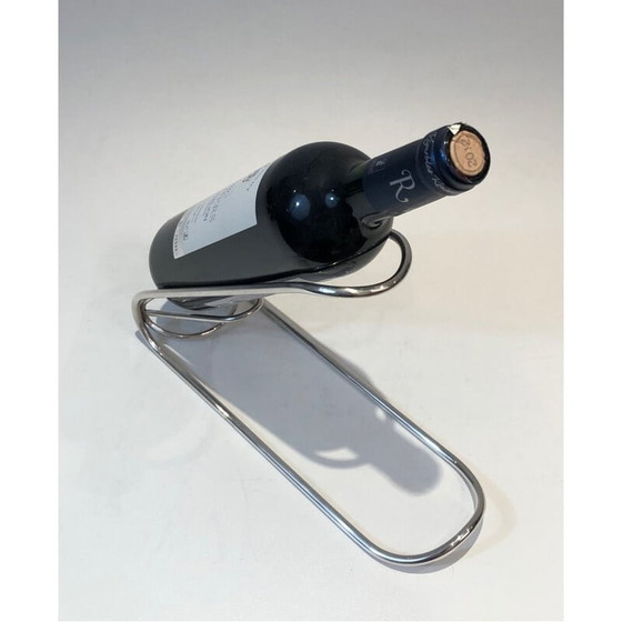 Image 1 of Portabottiglie vintage placcato argento, Francia 1930