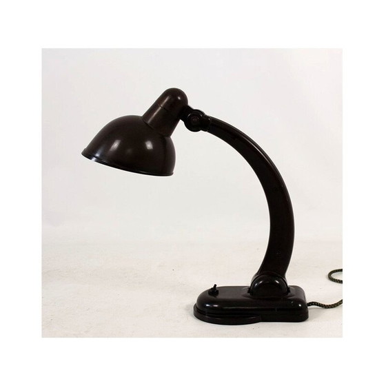 Image 1 of Vintage Sigma table lamp in bakelite by Christian Dell for Heinrich Römmler, 1930