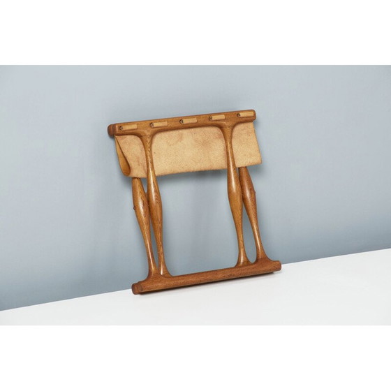 Image 1 of Vintage Guldhoj stool by Poul Hundevad, Denmark 1948