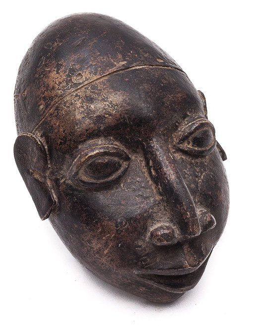 Bronze Child Head