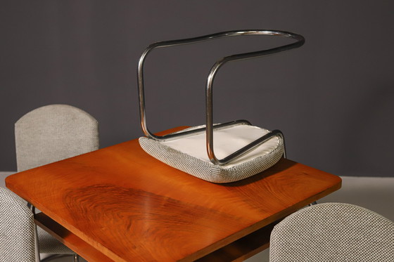 Image 1 of Czech Functionalist Dining Room Set by Robert Slezák, 1940s