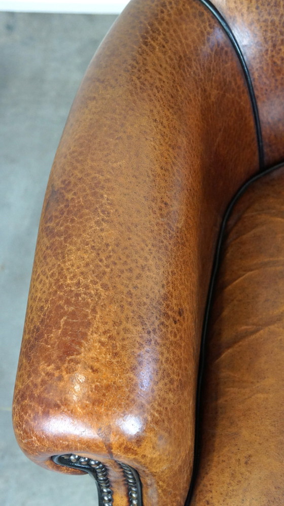 Image 1 of Sheep leather armchair/back chair