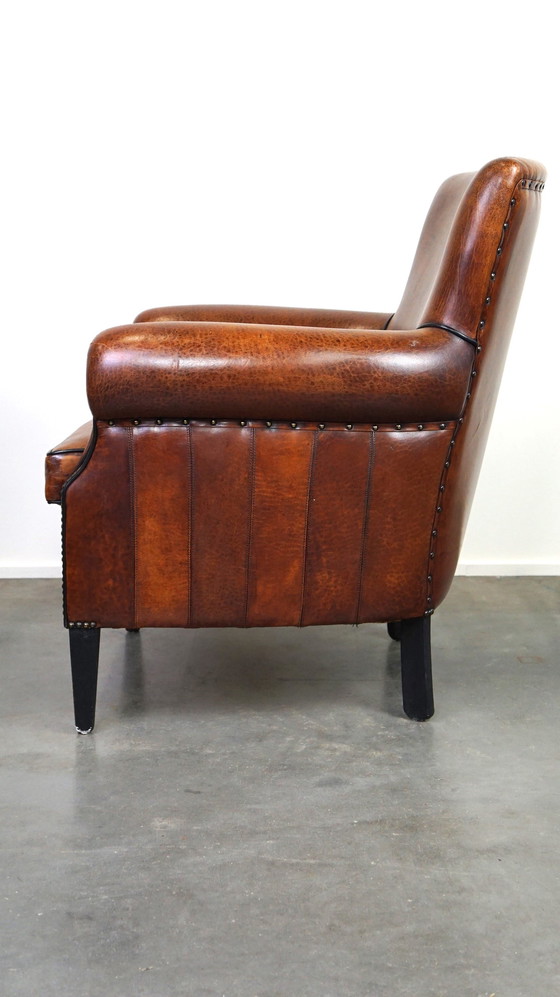 Image 1 of Sheep leather armchair/back chair