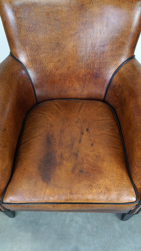 Image 1 of Sheep leather armchair/back chair