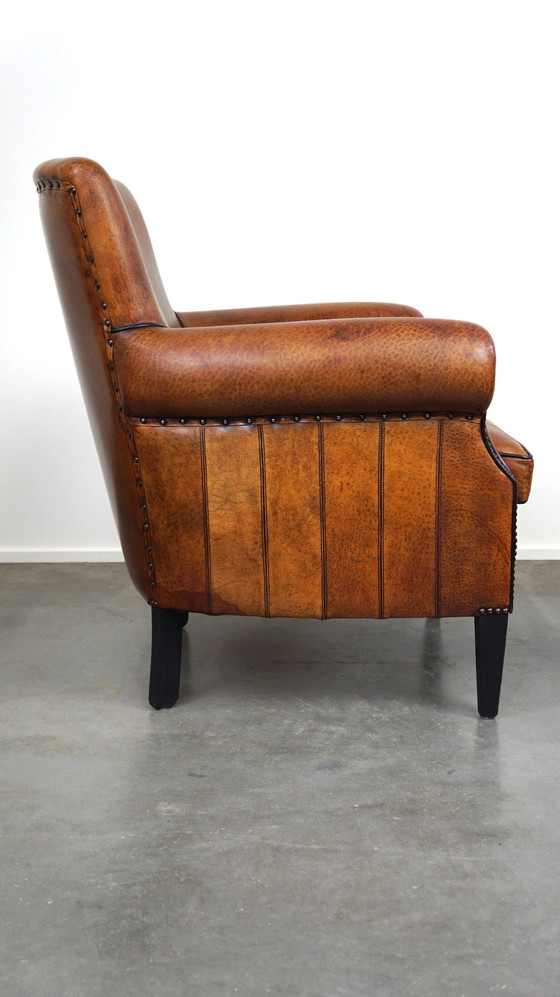 Image 1 of Sheep leather armchair/back chair