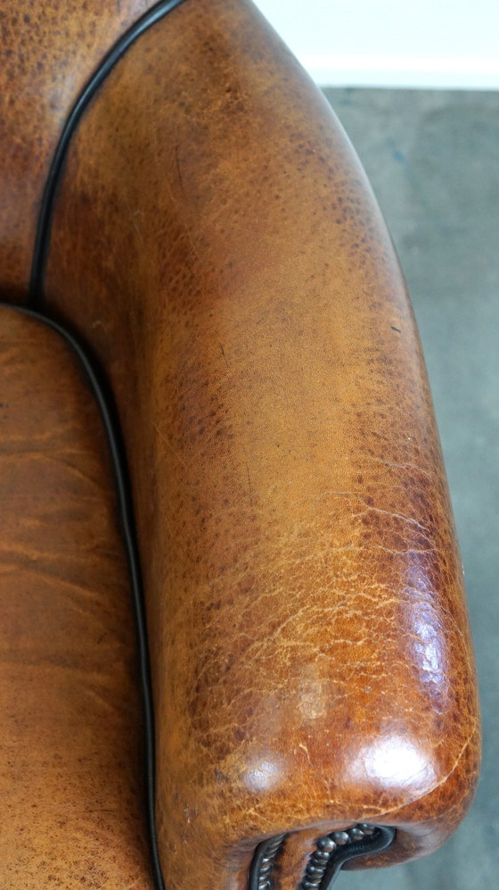 Image 1 of Sheep leather armchair/back chair