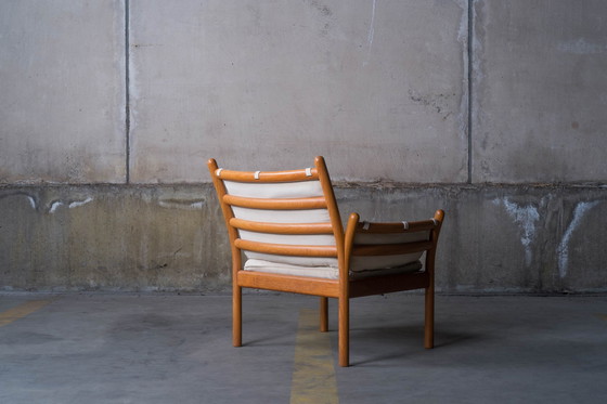 Image 1 of Illum Wikkelsø - Silkeborg "Genius" easy chairs